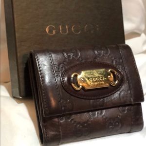 GUCCI AUTH Guccissima WALLET